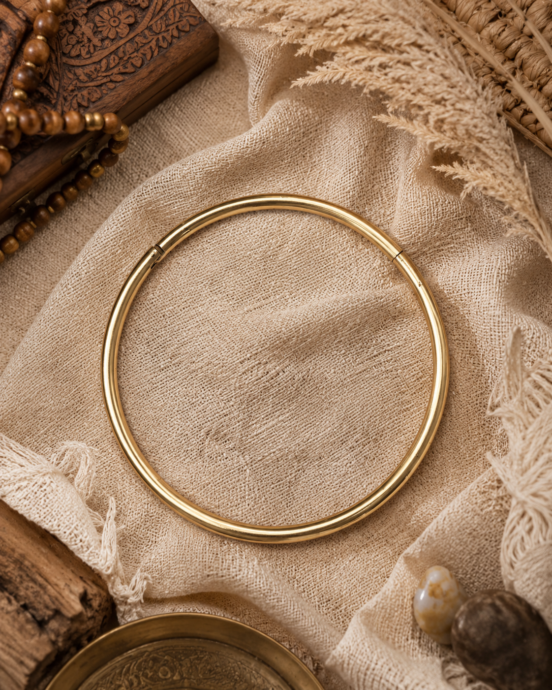 Amazigh choker necklace - closed
